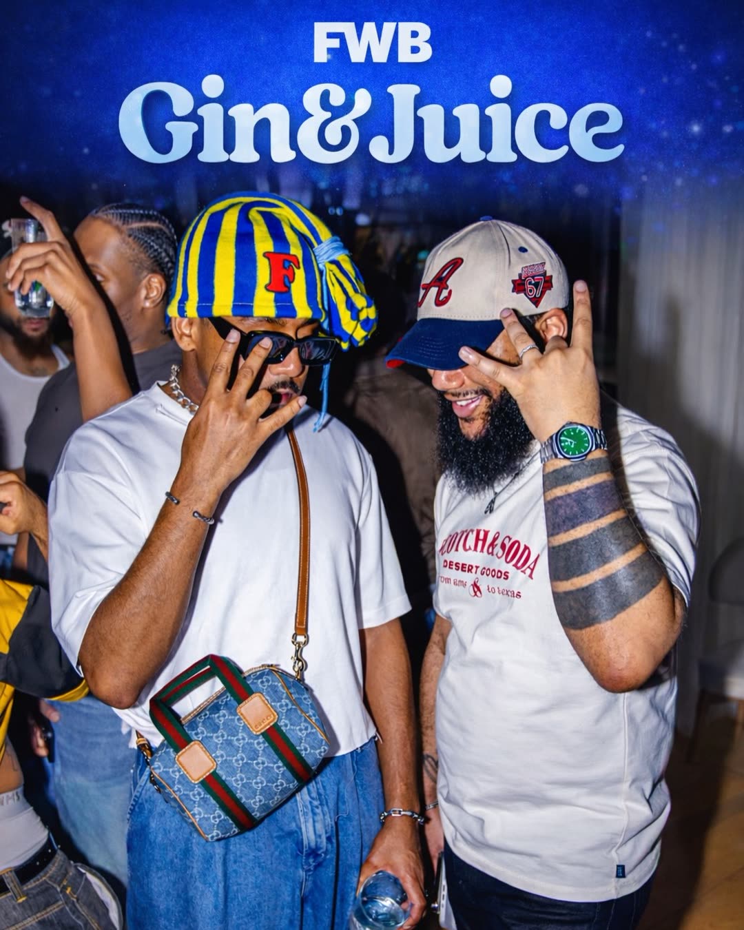 Frens With Benefits social event crowd in New York
